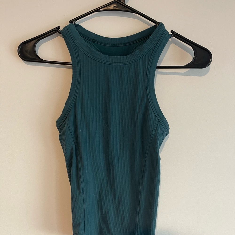 Lululem Ribbed Nulu Racerback Tank Top Size:0